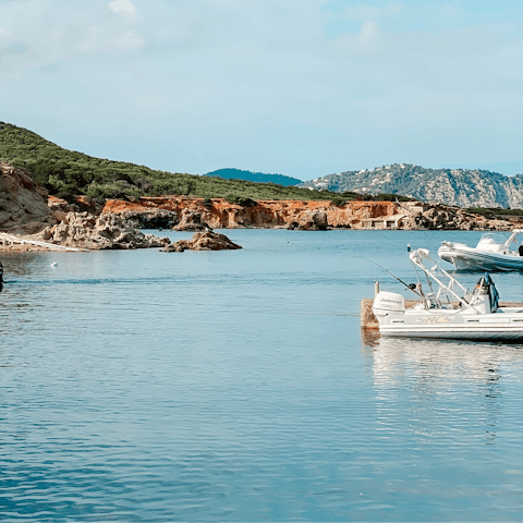Explore this corner of Ibiza, including nearby San Antonio