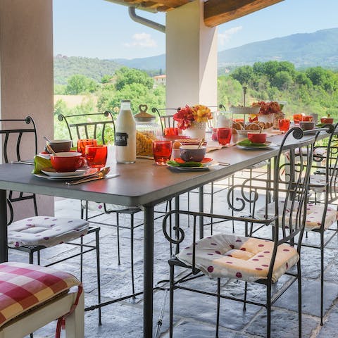 End your day on the terrace with a glass of your favourite tipple