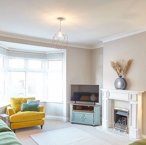 Light up the fire in the lounge and sip whisky on the rocks