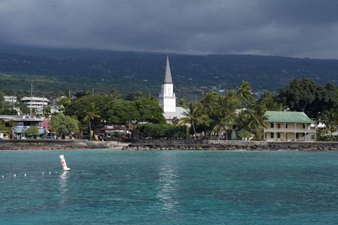 Explore the vibrant Kona waterfront, a hub of ocean activity and culture