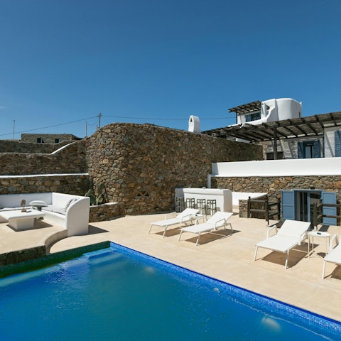 Cool off in the pool