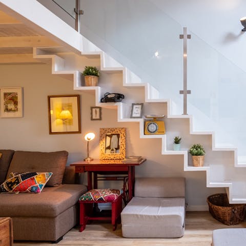 Admire the antiques, trinkets and curios sourced from markets around the city