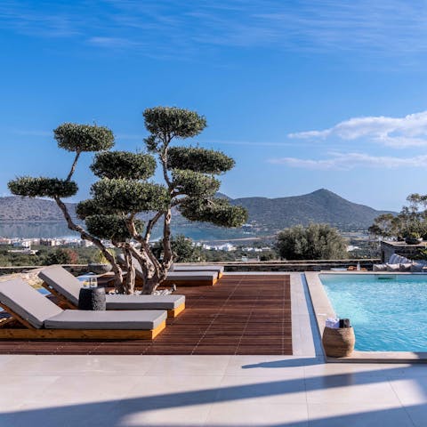 Make poolside lounging your only firm plan of the day