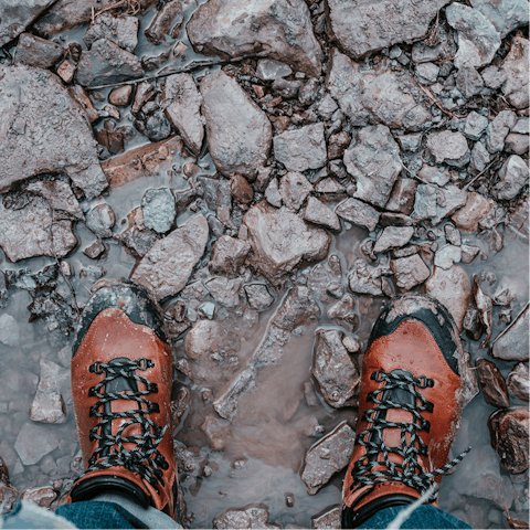 Pull-on your hiking shoes and stroll along the South West Coastal Path