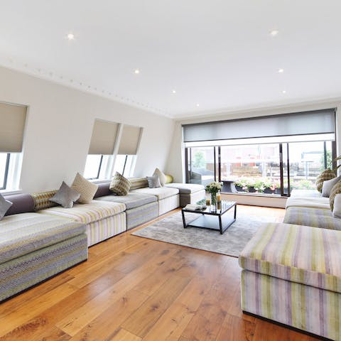 The open communal spaces