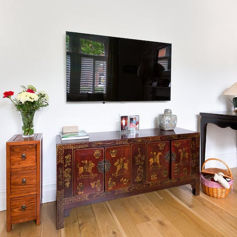 Watch a film on the big screen