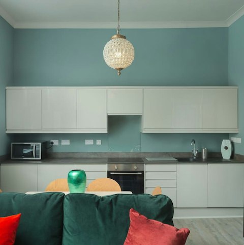 Whip up something tasty in modern kitchen
