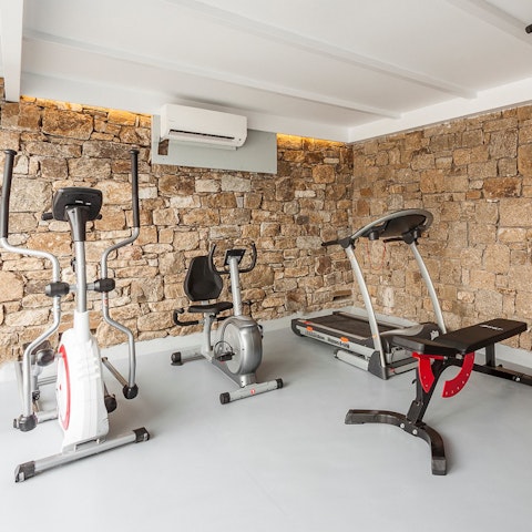 Keep up with your workout routine