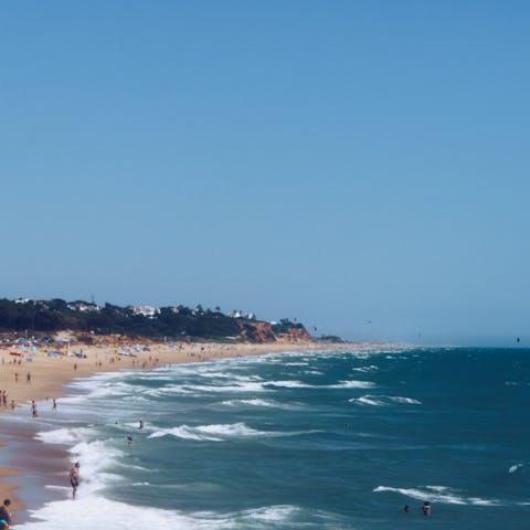 Explore the beautiful beaches of the Algarve