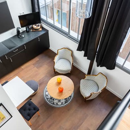 Relax in a minimal space designed for two