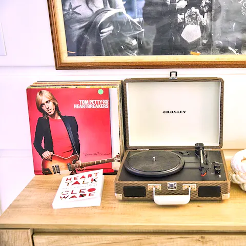 Pop a vinyl on the record machine and dance it out