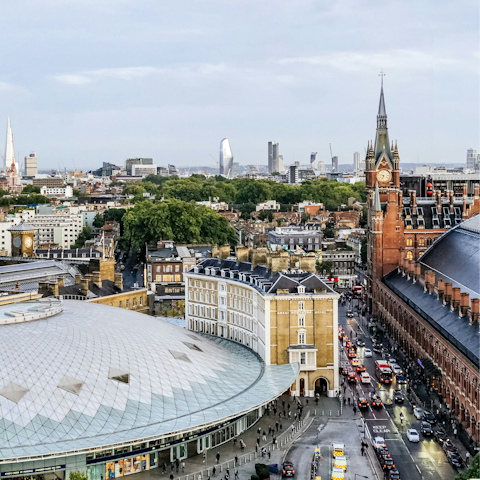 Experience the buzz of London from the heart of King's Cross
