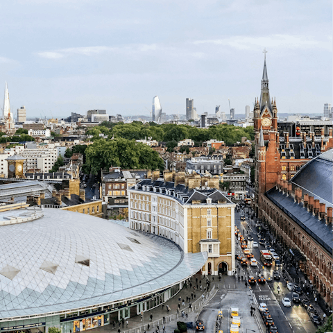 Experience the buzz of London from the heart of King's Cross