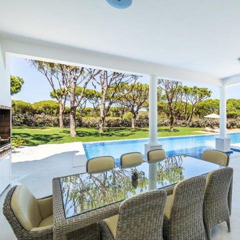 Fire up the barbecue and embrace alfresco dining