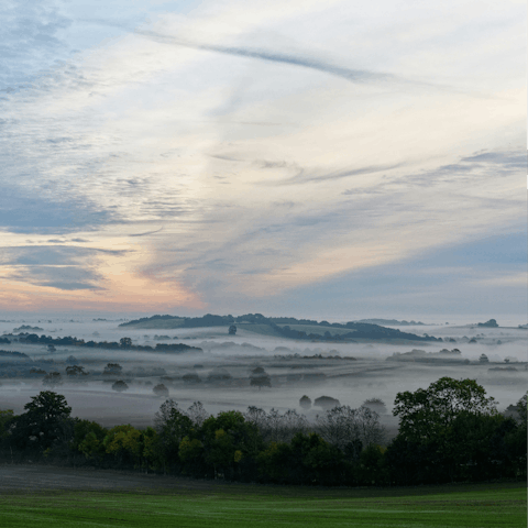 Experience the natural beauty of the Cotswolds – a short drive away