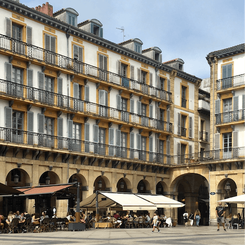 Explore the streets of San Sebastian, right on your doorstep