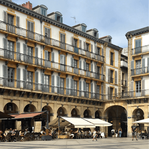 Explore the streets of San Sebastian, right on your doorstep