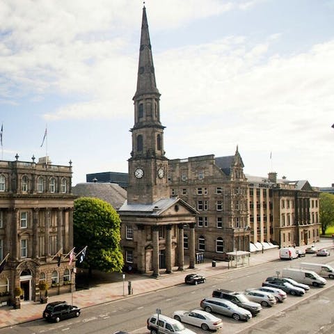 Make the most of being in the city centre