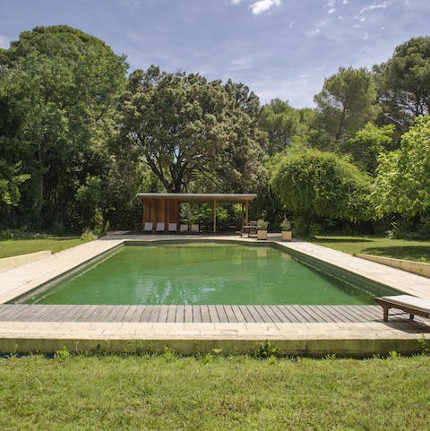 Take a dip in the pool