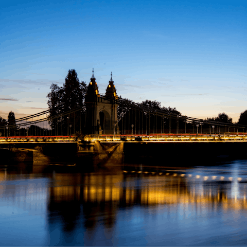 Stay in Hammersmith, a short stroll from the River Thames
