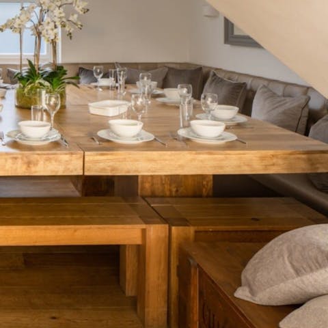 Cook and gather in a sociable open-plan kitchen