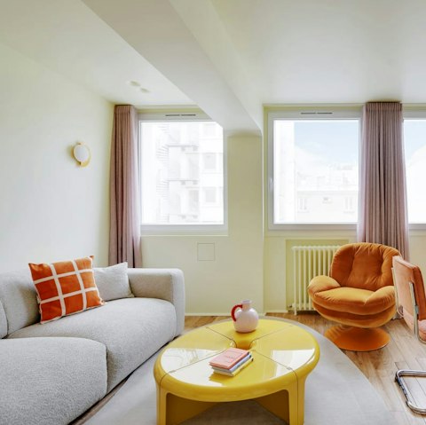 Curl up with a coffee before sightseeing
