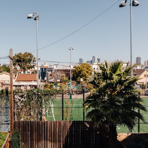 Serve up an ace on the local tennis court