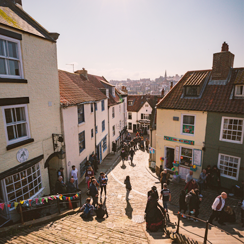 Stay in the heart of Whitby's bustling town centre