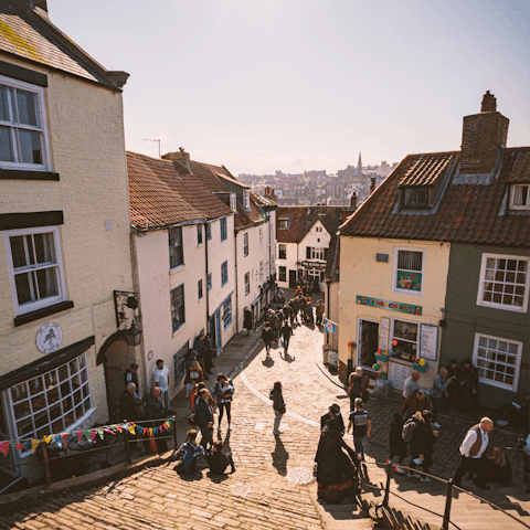 Stay in the heart of Whitby's bustling town centre
