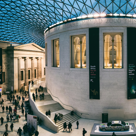 Explore The British Museum, just around the corner