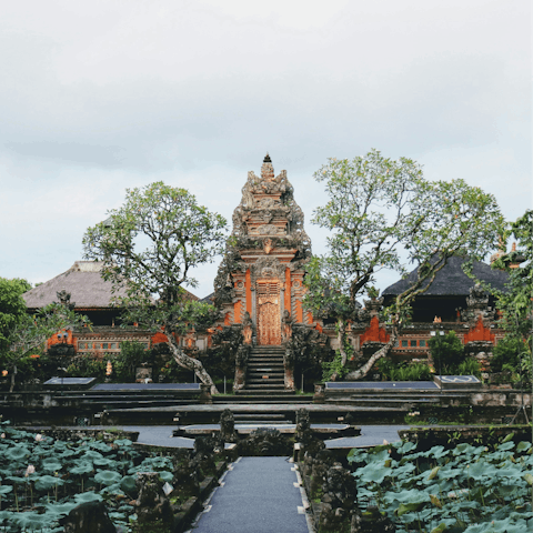 Explore Ubud's Pura Taman Kemuda Saraswati