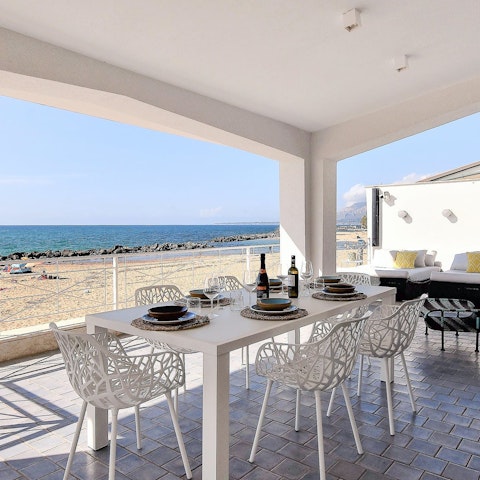 Fire up the barbecue and lay the table for an alfresco Mediterranean feast