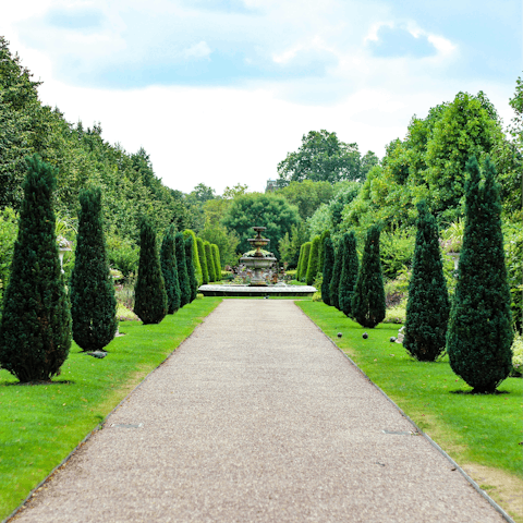 Walk to Regent's Park for a scenic stroll among the greenery