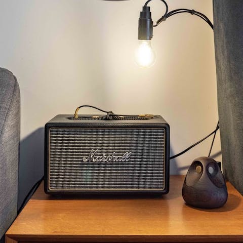 A Marshall amp for musical evenings in