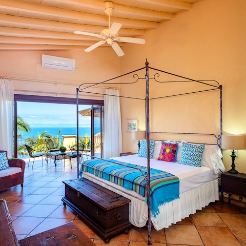 Feel the afternoon breeze blow through the bedrooms as you take a  nap