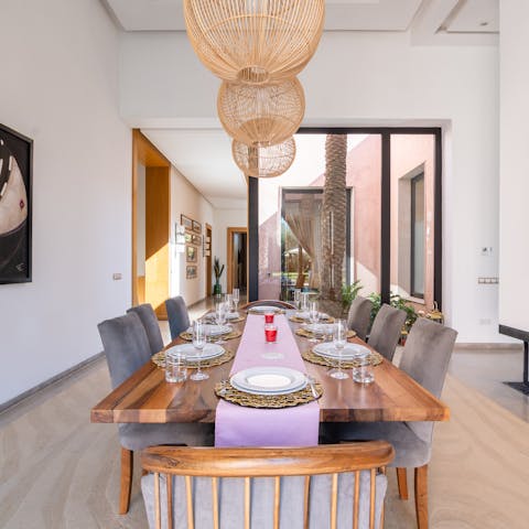 Look forward to memorable meals, prepared by a private chef