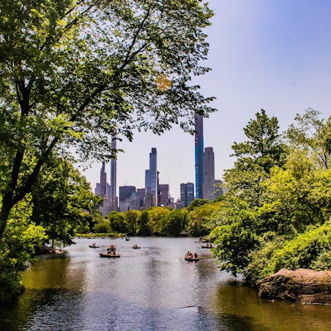 Take a walk to Central Park and see a local performance