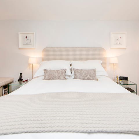 Have a great nights sleep in the plush bed