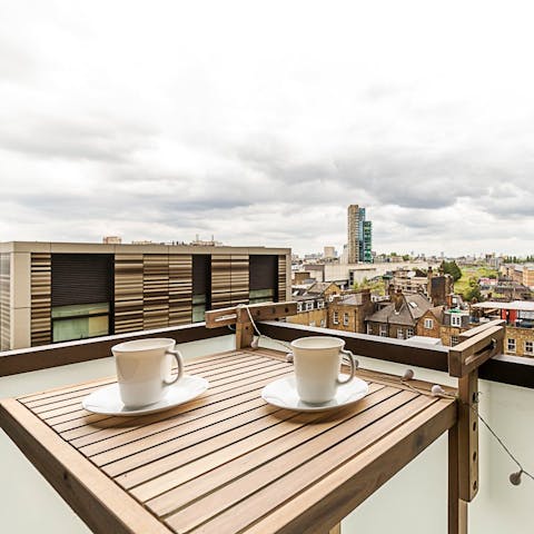 Start your day with coffee and a view