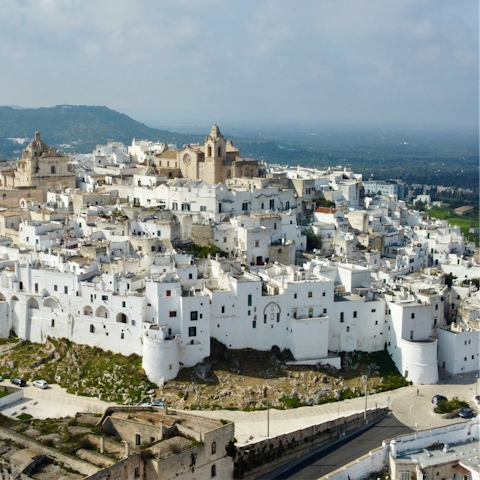 Begin your stay in Puglia with a day trip to Ostuni