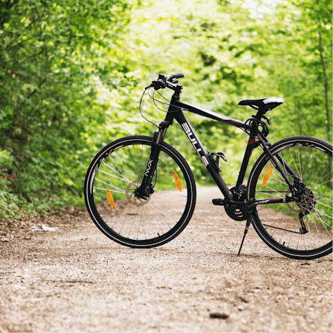 Cycle through the nearby Exmoor National Park