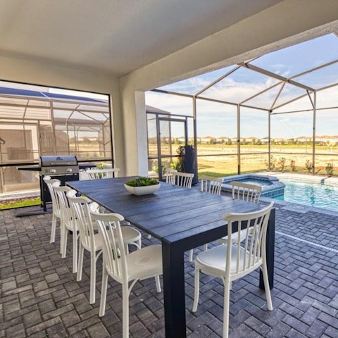 Fire up the barbecue and share grilled family favourites under the lanai