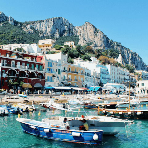 Experience timeless Italian charm while exploring Capri