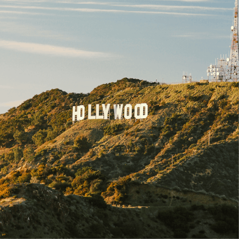 Enjoy views across the Hollywood sign from the neighbourhood