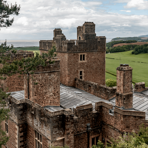 Visit Dunster Castle, a short walk away