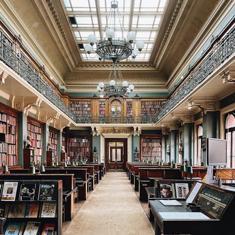 Explore the museums of South Kensington – the tube station is six minutes away on foot