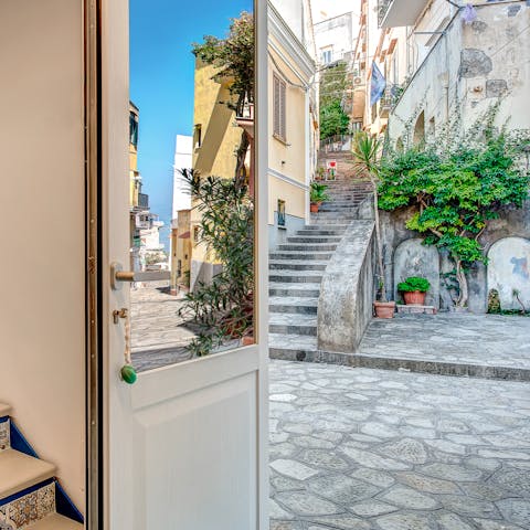 Make the most of the picturesque surroundings