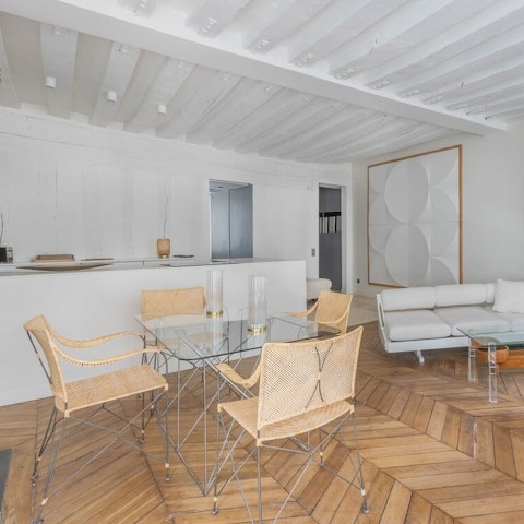 Dine at the table or double it up as a workspace