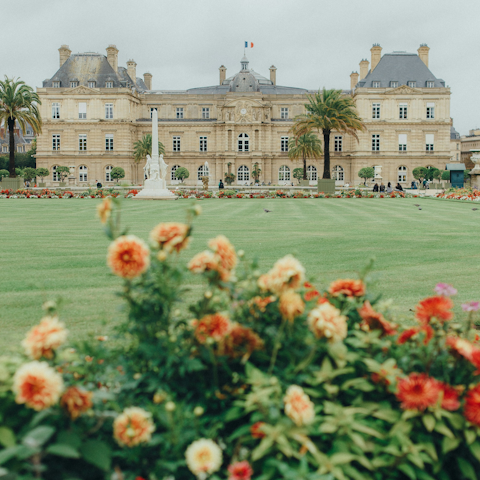Stroll to the Jardin du Luxembourg, 15 minutes away