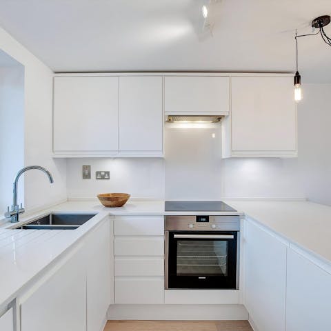 Cook your favourite food at home in the modern kitchen